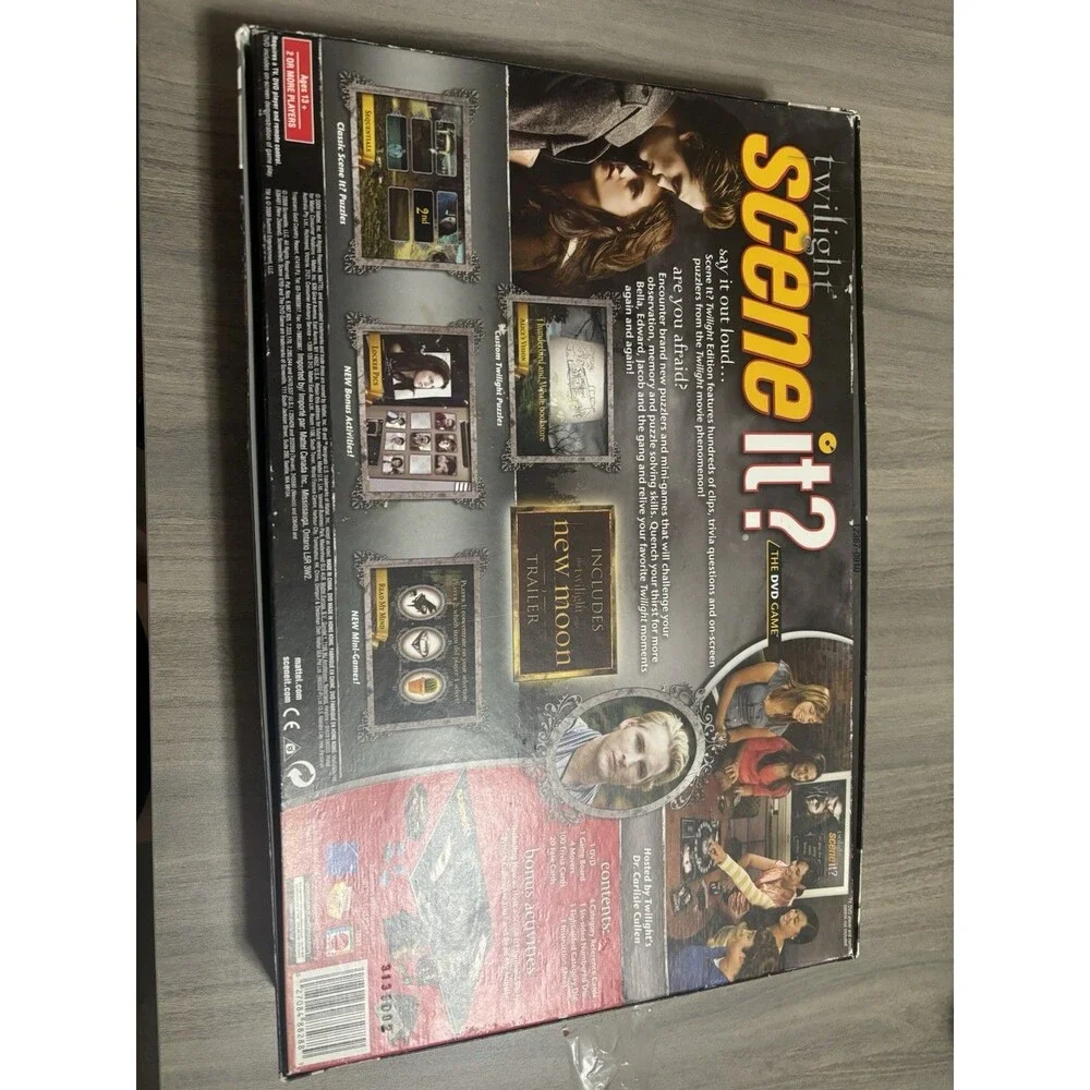 Scene It? Twilight Scene It? DVD Game Complete Game Movie & TV Theme